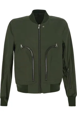 Rick Owens Heren, Jassen, Groen, Maat: M Katoen