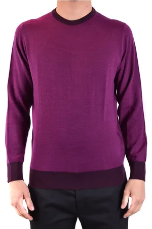 DRUMOHR Heren, Truien, Paars, Maat: 2XL Wol
