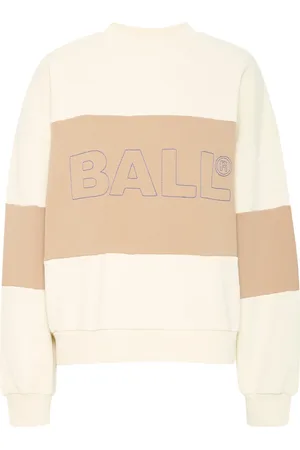 Ball Dames, Sweatshirts & Hoodies, Wit, Maat: M Katoen