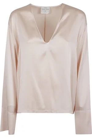 FORTE FORTE Dames, Blouses & Shirts, Roze, Maat: M Zijde