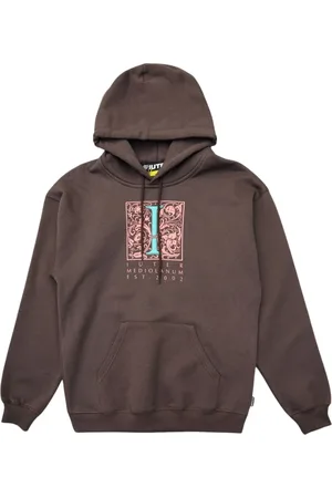 IUTER Heren, Sweatshirts & Hoodies, Bruin, Maat: XL