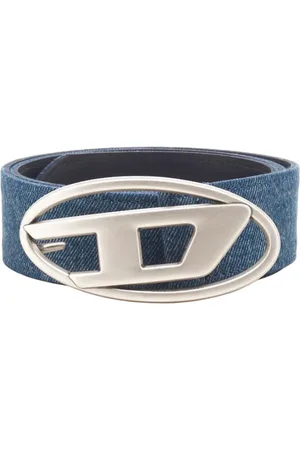 Diesel Dames, Accessoires, Blauw, Maat: 75 CM Katoen