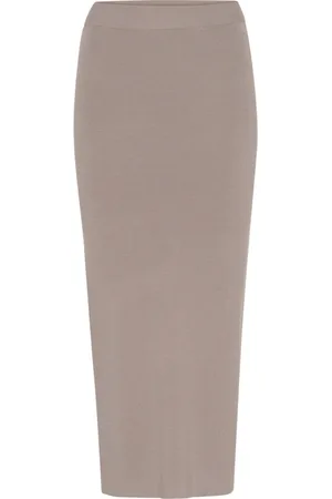 Gestuz Dames, Rokken, Grijs, Maat: XL Viscose