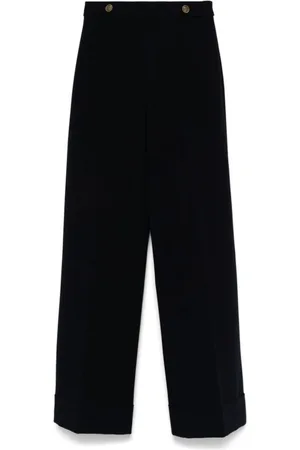 Twin-Set Dames, Broeken, Zwart, Maat: S