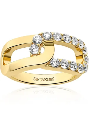 Sif Jakobs Dames, Accessoires, Geel, Maat: 58 MM
