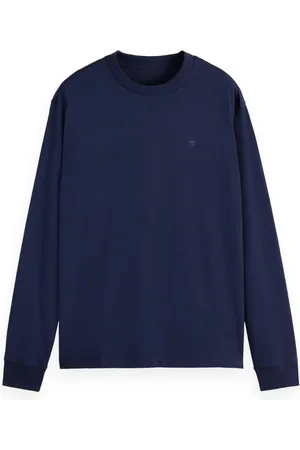 Scotch&Soda Heren, Tops, Blauw, Maat: L Katoen