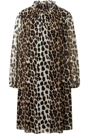 Ana Alcazar Dames, Jurken, Bruin, Maat: XL