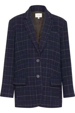 Gestuz Dames, Jassen, Blauw, Maat: XS