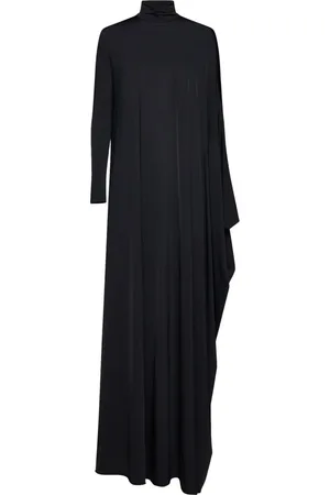 Balenciaga Dames, Jurken, Zwart, Maat: M Nylon