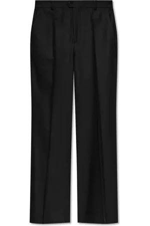 Victoria Beckham Dames, Broeken, Zwart, Maat: S Wol