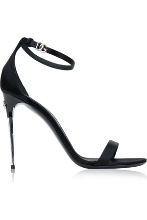 Dolce & Gabbana Dames, Schoenen, Zwart, Maat: 40 EU Zijde