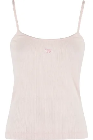 Maison Kitsuné Dames, Tops, Roze, Maat: L Jersey