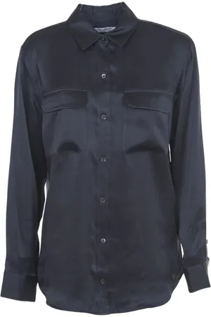 Equipment Dames, Blouses & Shirts, Blauw, Maat: XS