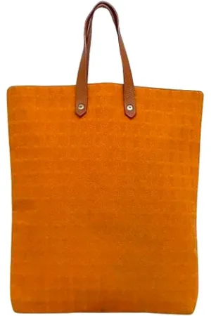 Hermès Dames, Pre-owned, Oranje, Maat: ONE Size Leer