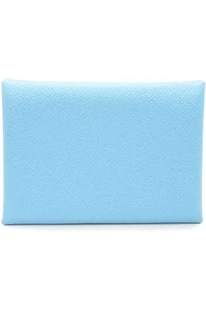 Hermès Dames, Pre-owned, Blauw, Maat: ONE Size Leer