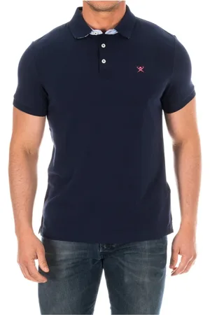 Hackett Heren, Tops, Blauw, Maat: XS Katoen