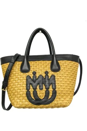 Miu Miu Dames, Pre-owned, , Maat: ONE Size Leer
