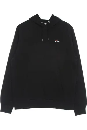 Fila Heren, Sweatshirts & Hoodies, Zwart, Maat: XS Katoen
