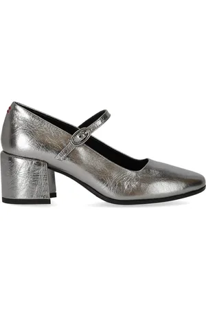 HALMANERA Dames, Schoenen, Grijs, Maat: 41 EU Leer