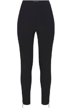 Elisabetta Franchi Dames, Broeken, Zwart, Maat: XS Poliester