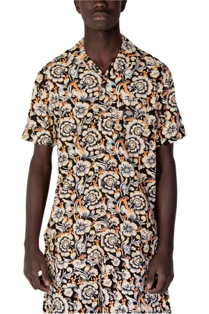 Dickies Heren, Overhemden, Oranje, Maat: XS Katoen