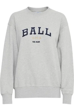 Ball Dames, Sweatshirts & Hoodies, Grijs, Maat: XS Katoen