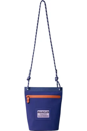 Moncler Heren, Tassen, Paars, Maat: ONE Size Nylon