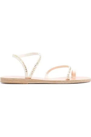 Ancient Greek Sandals Dames, Schoenen, Wit, Maat: 37 EU Leer