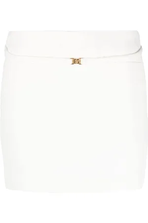 BLUMARINE Dames, Rokken, Wit, Maat: S Viscose