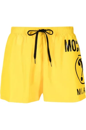 Moschino Heren, Badkleding, Geel, Maat: S Poliester