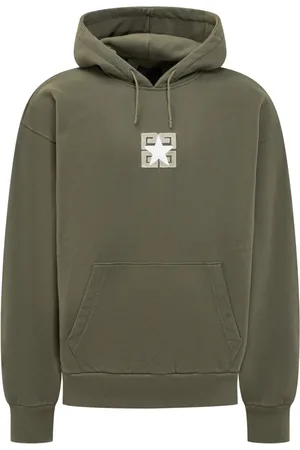 Givenchy Heren, Sweatshirts & Hoodies, Groen, Maat: M Katoen