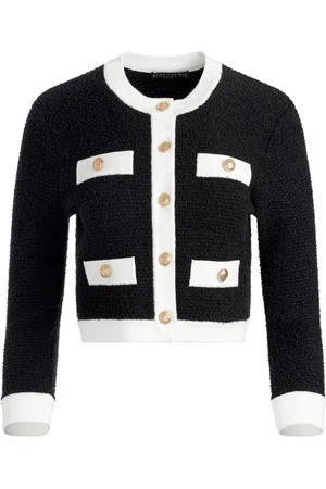 ALICE+OLIVIA Dames, Truien, Zwart, Maat: L