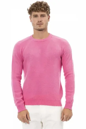 ALPHA STUDIO Heren, Truien, Roze, Maat: XL