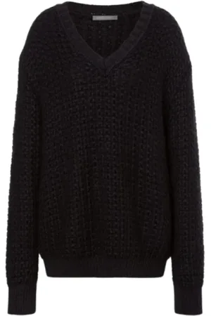 Alberta Ferretti Dames, Truien, Zwart, Maat: M Wol