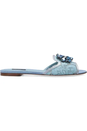 Dolce & Gabbana Dames, Schoenen, Blauw, Maat: 37 1/2 EU