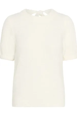 Kaffe Dames, Truien, Wit, Maat: XL Wol