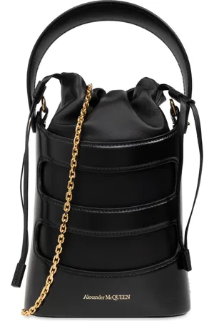 Alexander McQueen Dames, Tassen, Zwart, Maat: ONE Size Leer