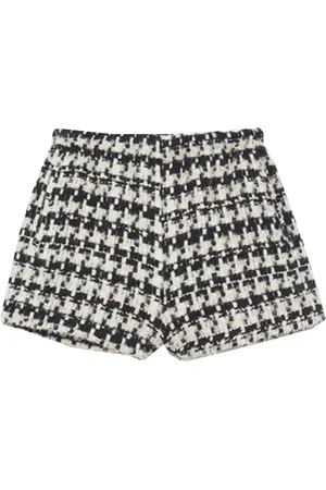 ANINE BING Dames, Korte broeken, Zwart, Maat: L Tweed