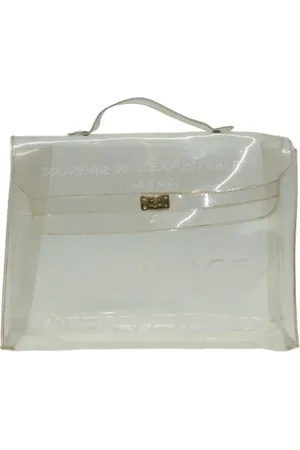 Hermès Dames, Pre-owned, Wit, Maat: ONE Size Vinyl