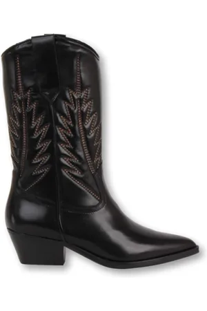 Julie Dee Dames, Schoenen, Zwart, Maat: 36 EU Leer