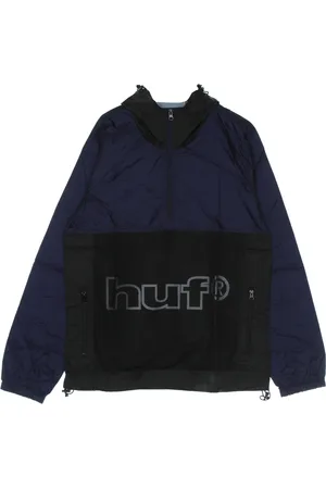 Huf Heren, Jassen, Blauw, Maat: S Nylon
