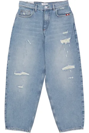 AMISH Dames, Jeans, Blauw, Maat: W27 Denim
