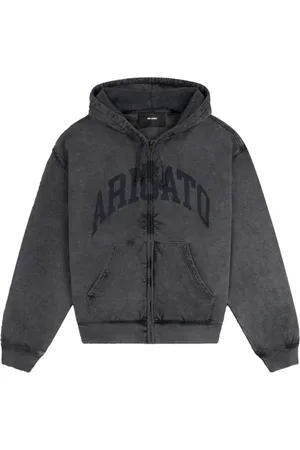 Axel Arigato Heren, Sweatshirts & Hoodies, Zwart, Maat: L Katoen