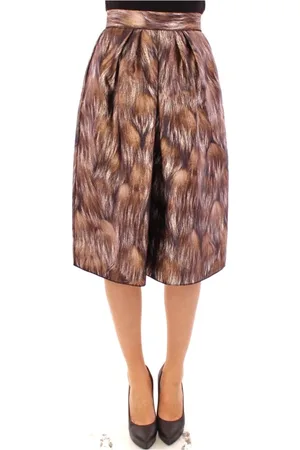 Dolce & Gabbana Dames, Rokken, Bruin, Maat: 3XS