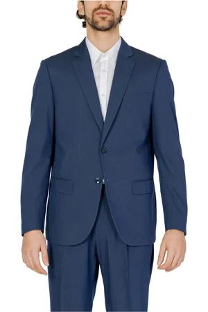 Antony Morato Heren, Pakken, Blauw, Maat: S Viscose