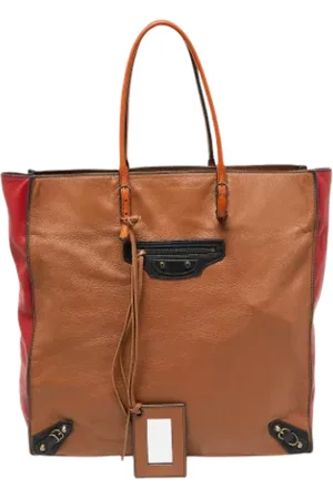 Balenciaga Dames, Pre-owned, Bruin, Maat: ONE Size Leer