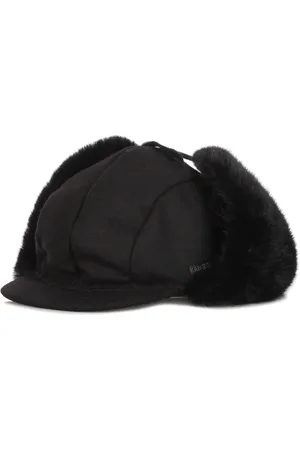 Kangol Unisex, Accessoires, Zwart, Maat: S Wol
