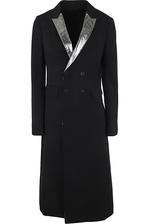 SAPIO Dames, Mantels, Zwart, Maat: M Gabardine