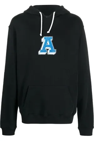 Axel Arigato Heren, Sweatshirts & Hoodies, Zwart, Maat: M Katoen