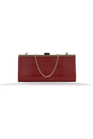 Tosca Blu Dames, Tassen, Rood, Maat: ONE Size Leer